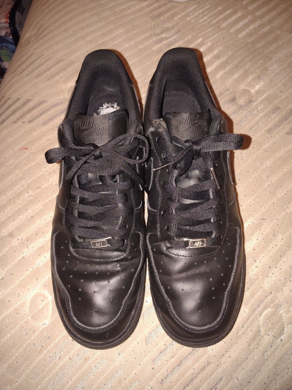 Nike Air Force 1 Low Men's Shoes - Black